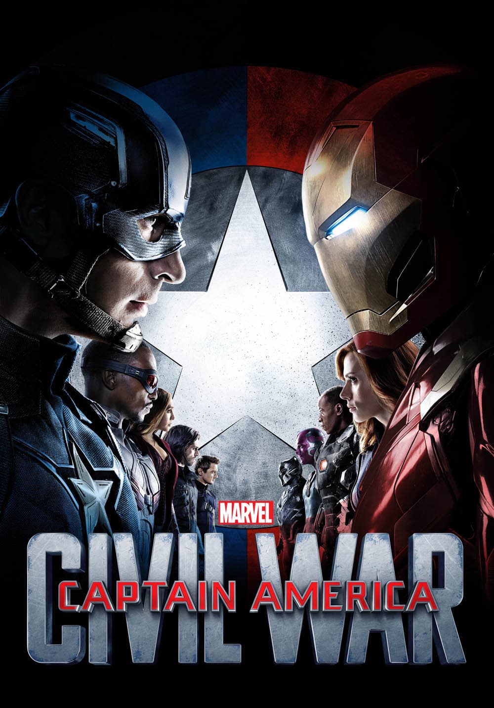 Marvel civil war alternate poster