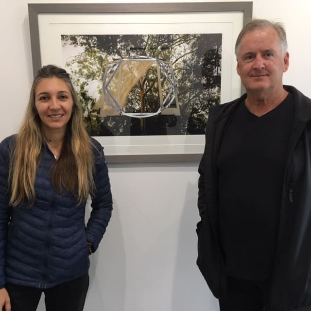 Art event celebrates the artists' journey 1 Michael and natalia