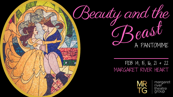 Beauty & the beast - margaret river theatre group 1 Bnb banner