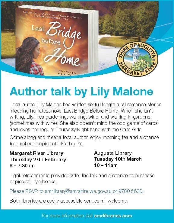 Author talk by lily malone 1 Lily malone author talk