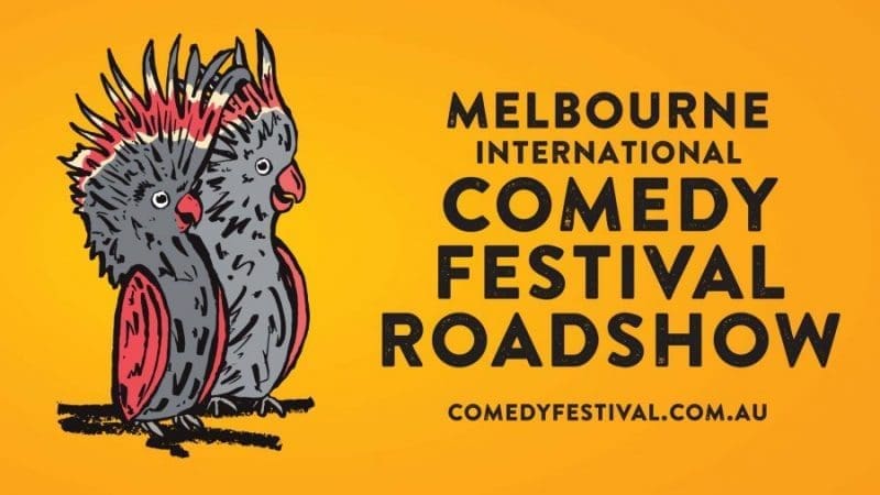 Melbourne international comedy festival roadshow 2020 - postponed 1 Hero image landscape e1583992087314