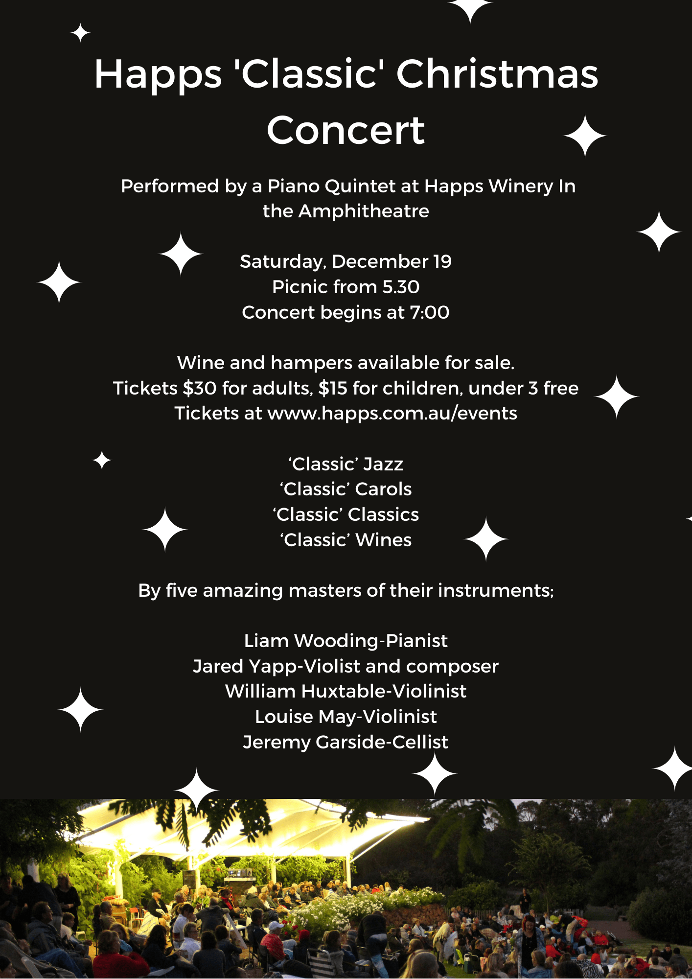 Happs classic christmas concert 1 Christmas classic brochure 1