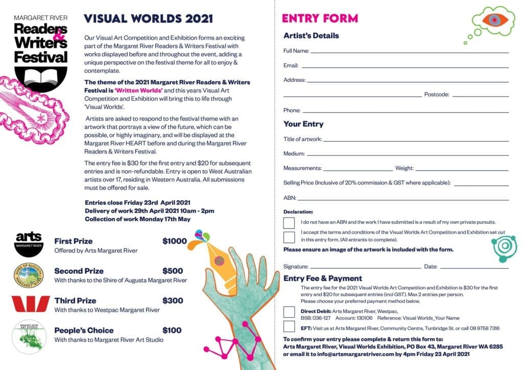 Visual worlds entry form