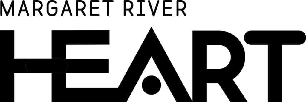 Erth's prehistoric world 6 Margaret river heart logo