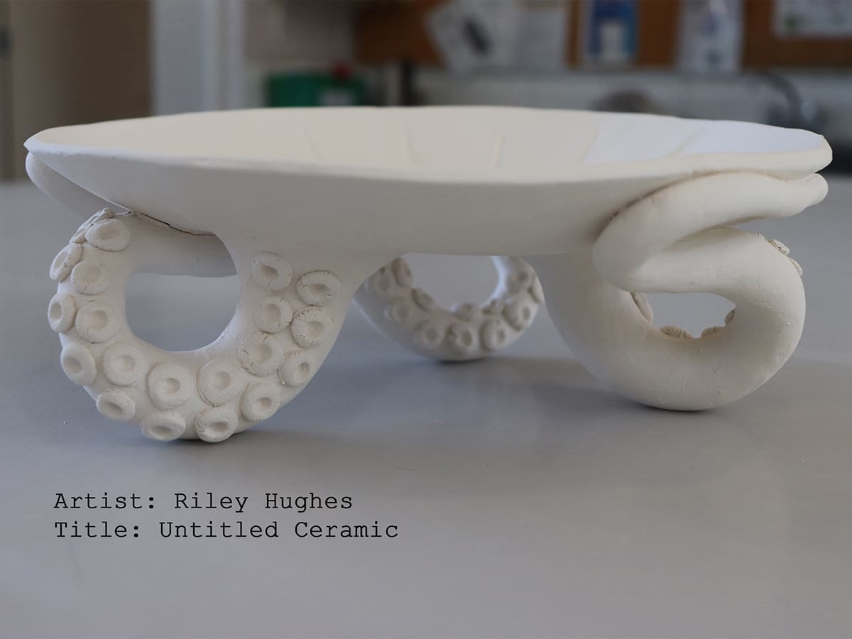 Untitled ceramic riley hughes 1