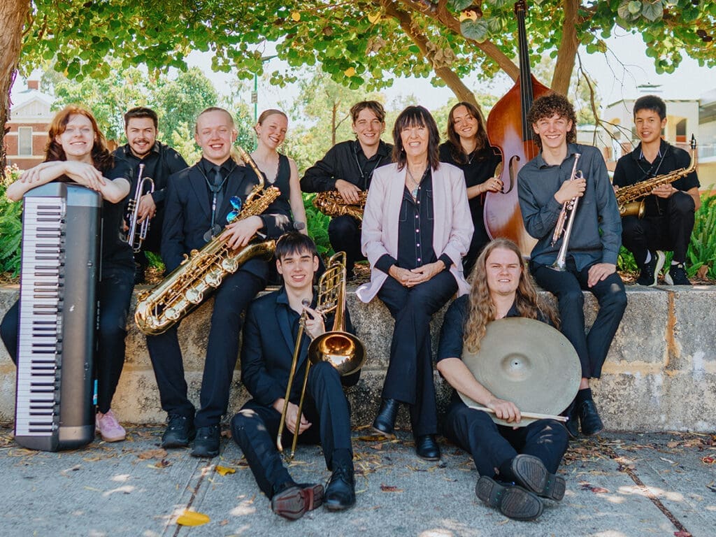 Women in big band