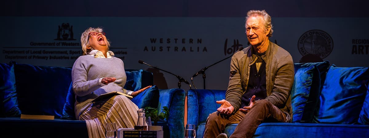 Bryan brown and jane caro, 2023