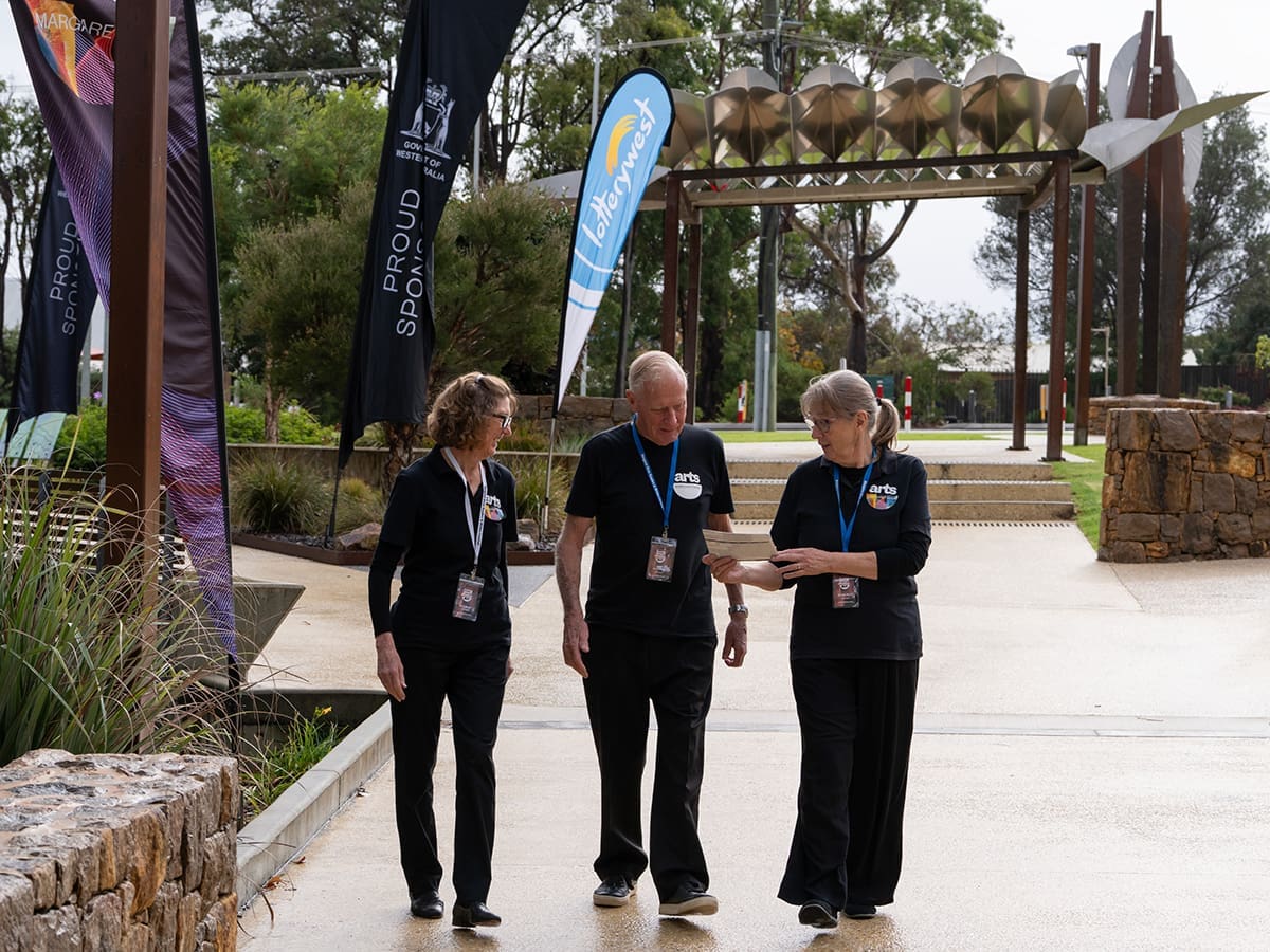 Margaret river readers & writers festival volunteers